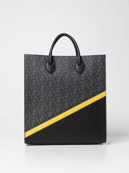 fendi leather tote|Fendi tote bag 2020.